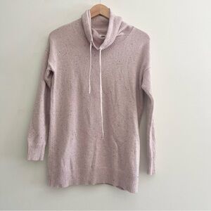 Pure Jill J. Jill Pink Speckled Cowl Neck Sweater Stretchy Women’s XS
